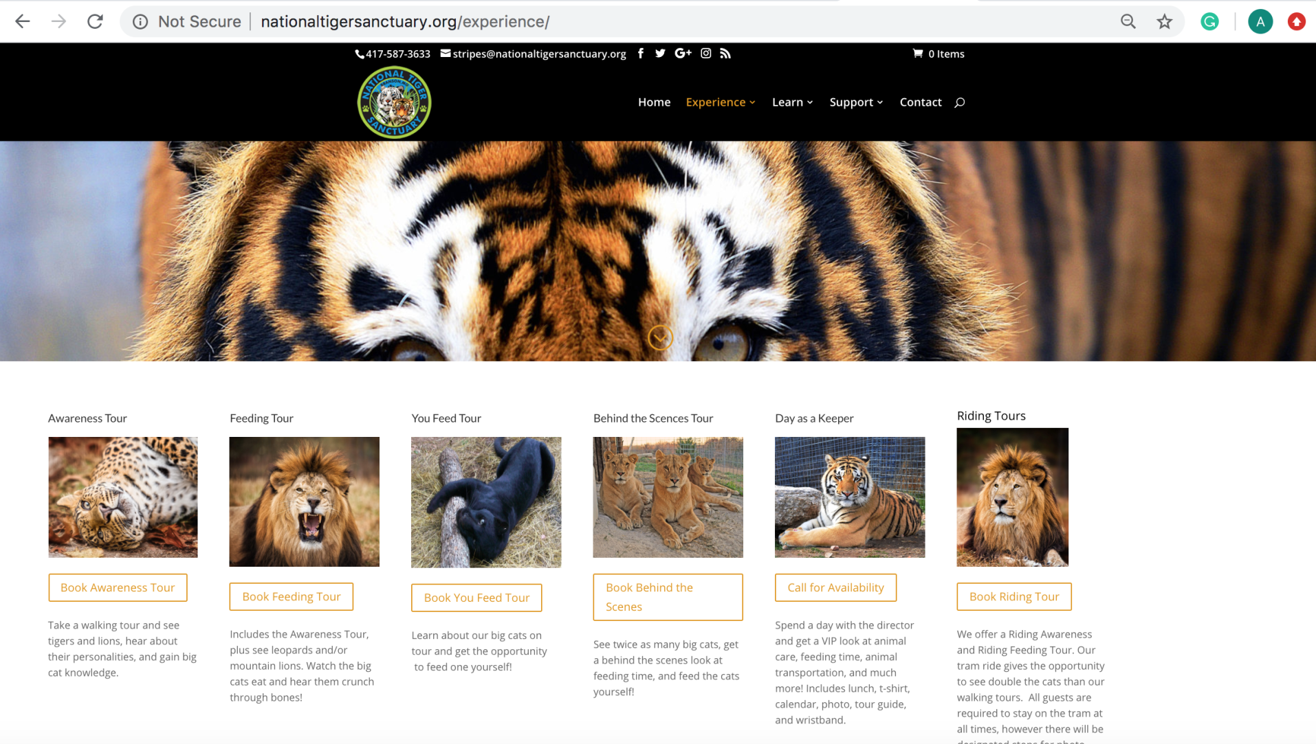National Tiger Sanctuary screenshot.png
